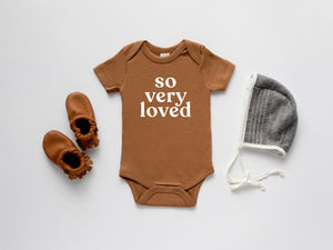 So Very Loved Organic Baby Bodysuit