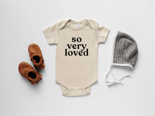 Load image into Gallery viewer, So Very Loved Organic Baby Bodysuit