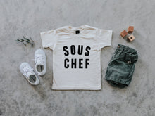 Load image into Gallery viewer, Sous Chef Organic Baby &amp; Kids Tee