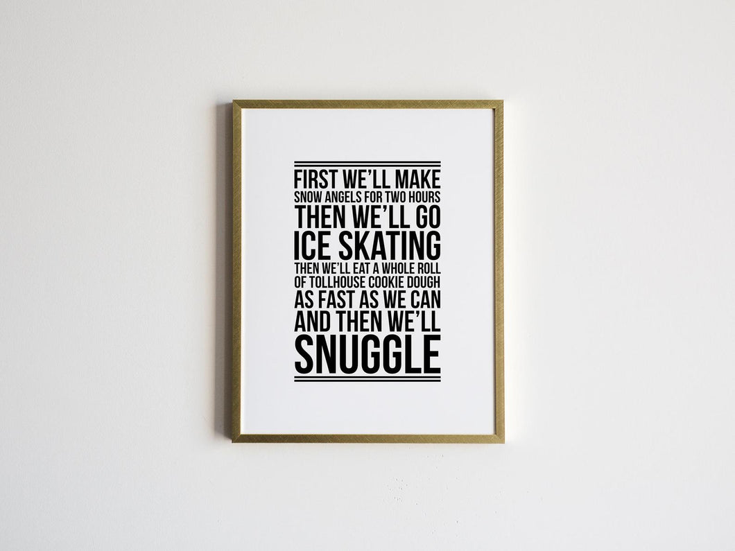 Elf Movie Quote • Christmas To-Do List Print – Gladfolk elf-movie-quote-christmas-to-do-list-print-gladfolk
