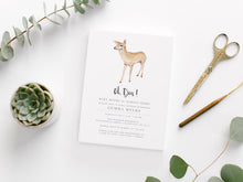 Load image into Gallery viewer, Oh Deer Baby Shower Invitation Printable
