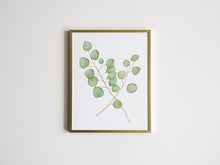 Load image into Gallery viewer, Watercolor Eucalyptus Botanical Print